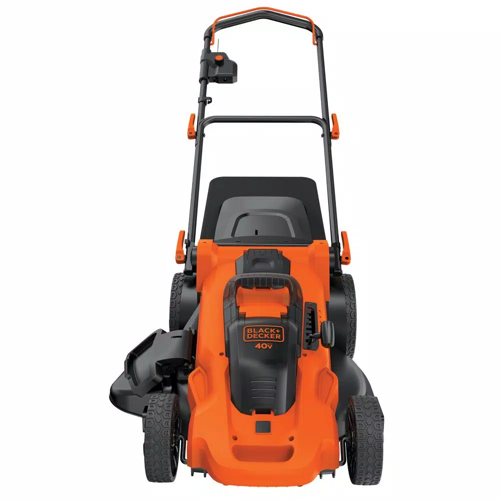 BLACK+DECKER 20 in. 40V MAX Cordless Walk Behind Push Lawn Mower with (3) 2.5 Ah Batteries & Charger