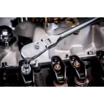 GEARWRENCH 3/8 in. Drive 90-Tooth Offset Flex Head Teardrop Ratchet, 12.25 in. thumbnail 7