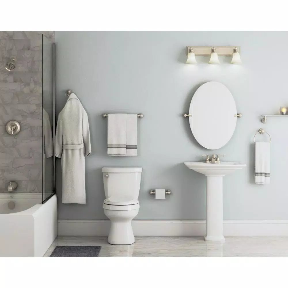 Moen Banbury 18 in. Towel Bar, Spot Resist Brushed Nickel