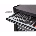 TEKTON 11-Tool Store-and-Go Wrench Rack Keeper, Black thumbnail 8