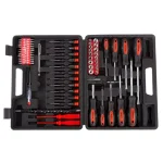 Stalwart 70-Piece Steel Screwdriver and Hand Tool Set with Carrying Case thumbnail 2