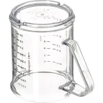 Carlisle Clear Polycarbonate 1 Cup Measuring Cup, Shatterproof, 6-Pack thumbnail 2