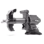 WEN 5 in. Heavy-Duty Cast Iron Multi-Purpose Bench Vise with 360-Degree Swivel Base thumbnail 1