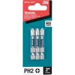 Makita ImpactXPS #2 Phillips 2 in. Power Bits, 3-Pack thumbnail 5
