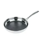 MasterPan Chefs Series 11 in. Stainless Steel Nonstick Frying Pan, Tri-Ply Induction Compatible thumbnail 1