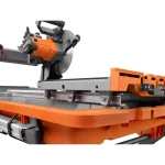 RIDGID 8 in. Wet Tile Saw with Stand, 12 Amp Corded Tile Saw with Extended Rip Capacity thumbnail 7