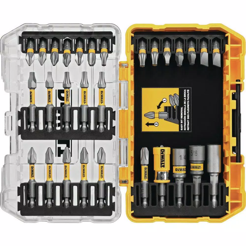 DEWALT MAXFIT 30-Piece Screwdriver Bit Set with Magnetic Sleeve for Impact Drivers