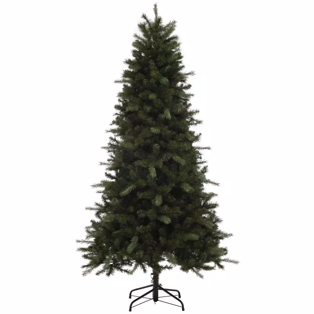 Unbranded 9 ft. Braxton Pre-Lit Color Changing Artificial Christmas Tree with 900 Micro Dot LED Lights