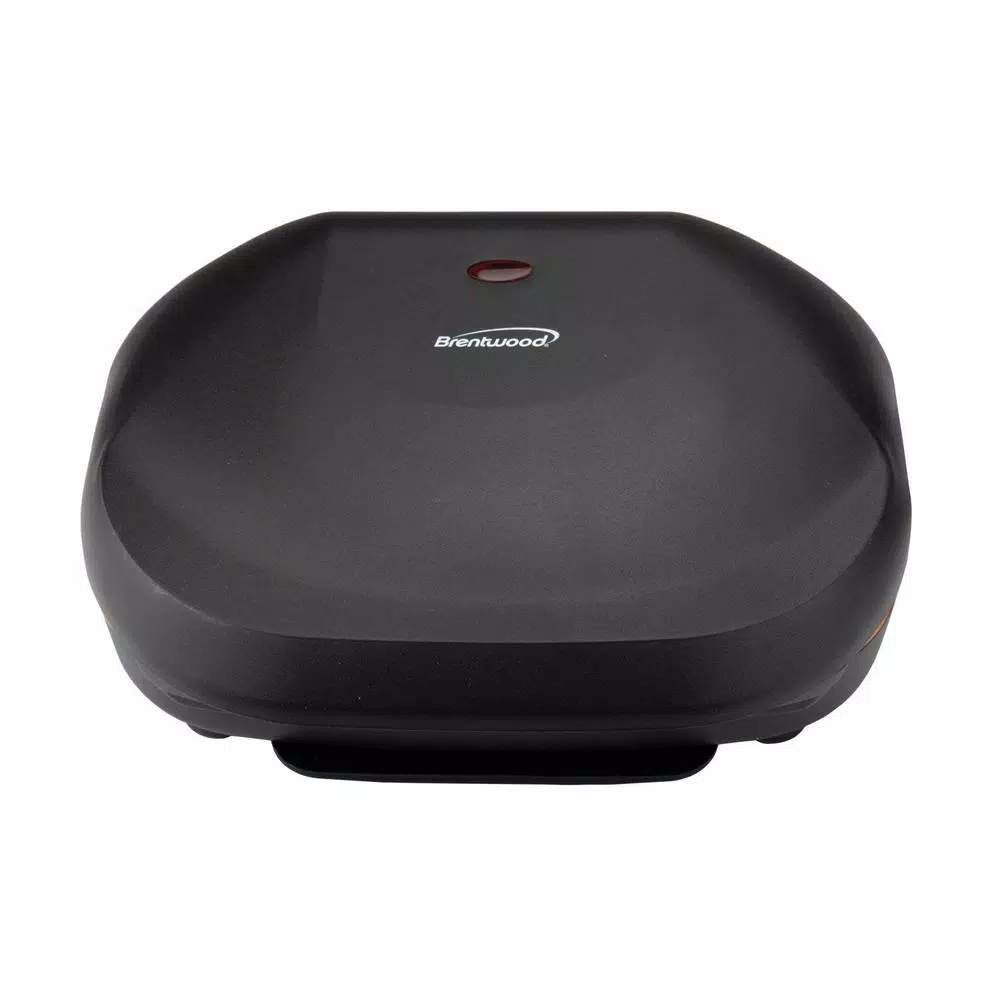 Brentwood Appliances 750W Indoor Electric Copper Grill and Panini Press, 2-Serving, Black