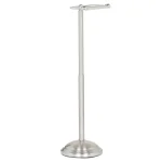 Delta Greenwich Telescoping Pivoting Freestanding Toilet Paper Holder, SpotShield Brushed Nickel thumbnail 1