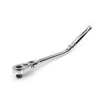 TEKTON 3/8 in. Drive 12 in. Flex Head Quick-Release Bent Handle Ratchet thumbnail 1