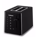 Cuisinart T-Series 2-Slice Black Wide Slot Touchscreen Toaster thumbnail 2
