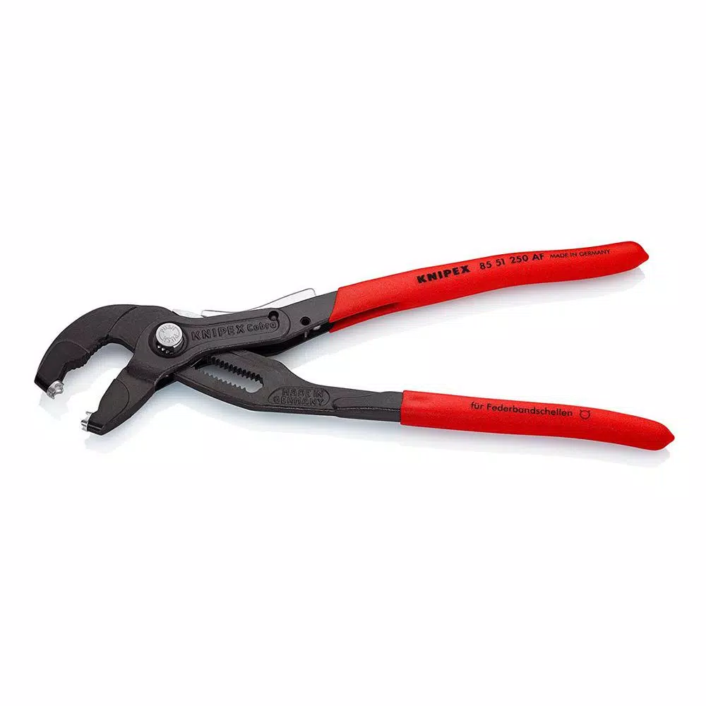 KNIPEX 10 in. Locking Hose Clamp Pliers for Spring Band Clamps