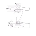 Yost 30110 Small Toggle Clamps, 4-Piece Set, 110 lbs Holding Capacity thumbnail 3