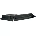 Rubbermaid Commercial Products Rubbermaid Commercial 1/2 cu. yd. Black Tilt Truck Hinged Dome Top Lid thumbnail 1