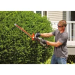 BLACK+DECKER 60V MAX Lithium-Ion Cordless POWERCUT 24 in. Hedge Trimmer with 1.5 Ah Battery and Charger thumbnail 9
