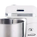 Brentwood Appliances Brentwood 5-Speed Stand Mixer with 3-Quart Stainless Steel Mixing Bowl, White thumbnail 7