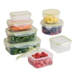 Honey-Can-Do 16-Piece Clear Locking Plastic Food Storage Container Set, Airtight & Leak Proof thumbnail 3