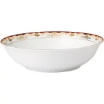 Lorren Home Trends La Luna Mabel 57-Piece Red Bone China Dinnerware Set, Service for 8 thumbnail 2