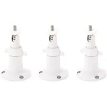 Wasserstein Metal Wall Mount for Blink Outdoor, Blink XT and Blink XT2 Cameras - 3-Pack, White thumbnail 1