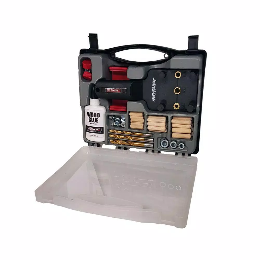 Milescraft Dowel Jig Kit with Dowel Pins and Drill Bits