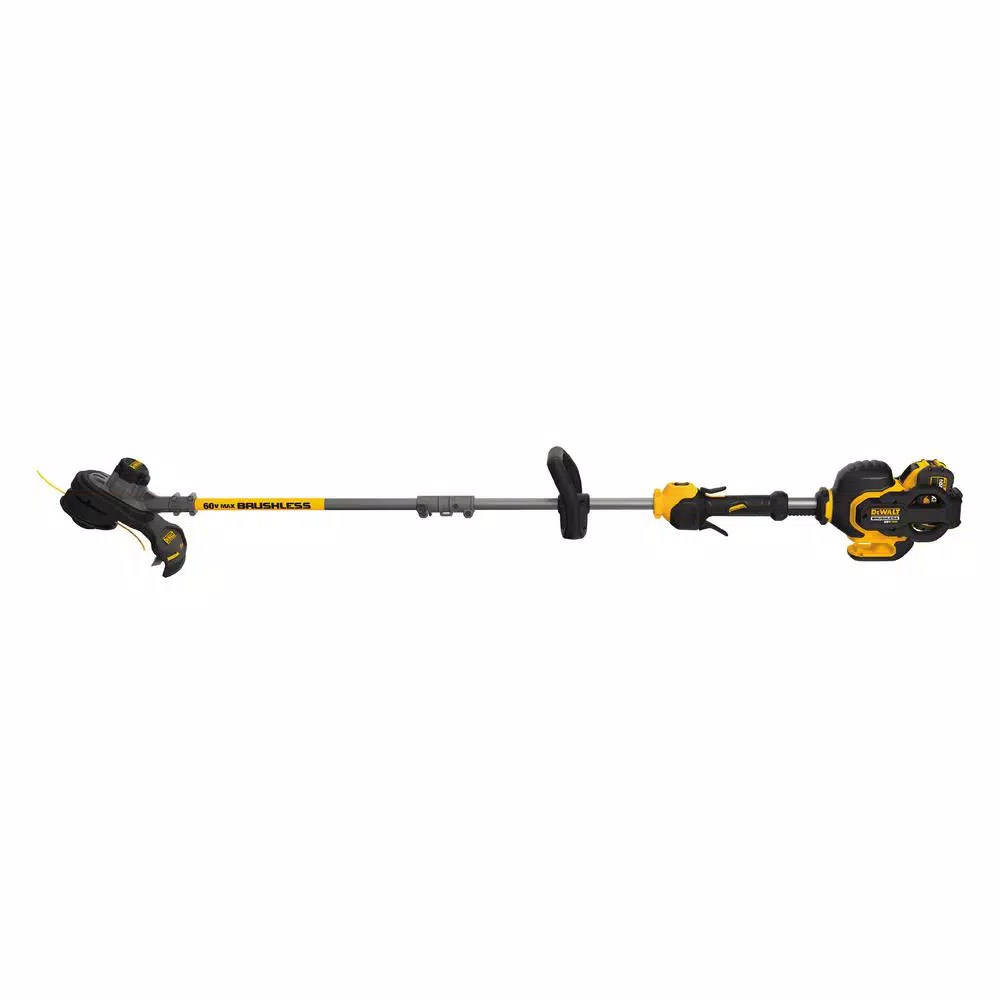 DEWALT 60V MAX FLEXVOLT Brushless 15 in. String Trimmer Kit with 3.0 Ah Battery and Charger