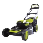 Sun Joe iON100V-21LM 21 in. 100V Cordless Self-Propelled Walk-Behind Lawn Mower Kit with 5.0 Ah Battery and Charger thumbnail 2