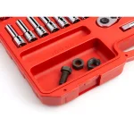 TEKTON 58-Piece 1/2 in. Drive 6-Point Socket and Ratchet Set, SAE & Metric thumbnail 8