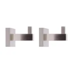 Italia Capri 2-Piece Brushed Nickel Bathroom Hardware Set thumbnail 1