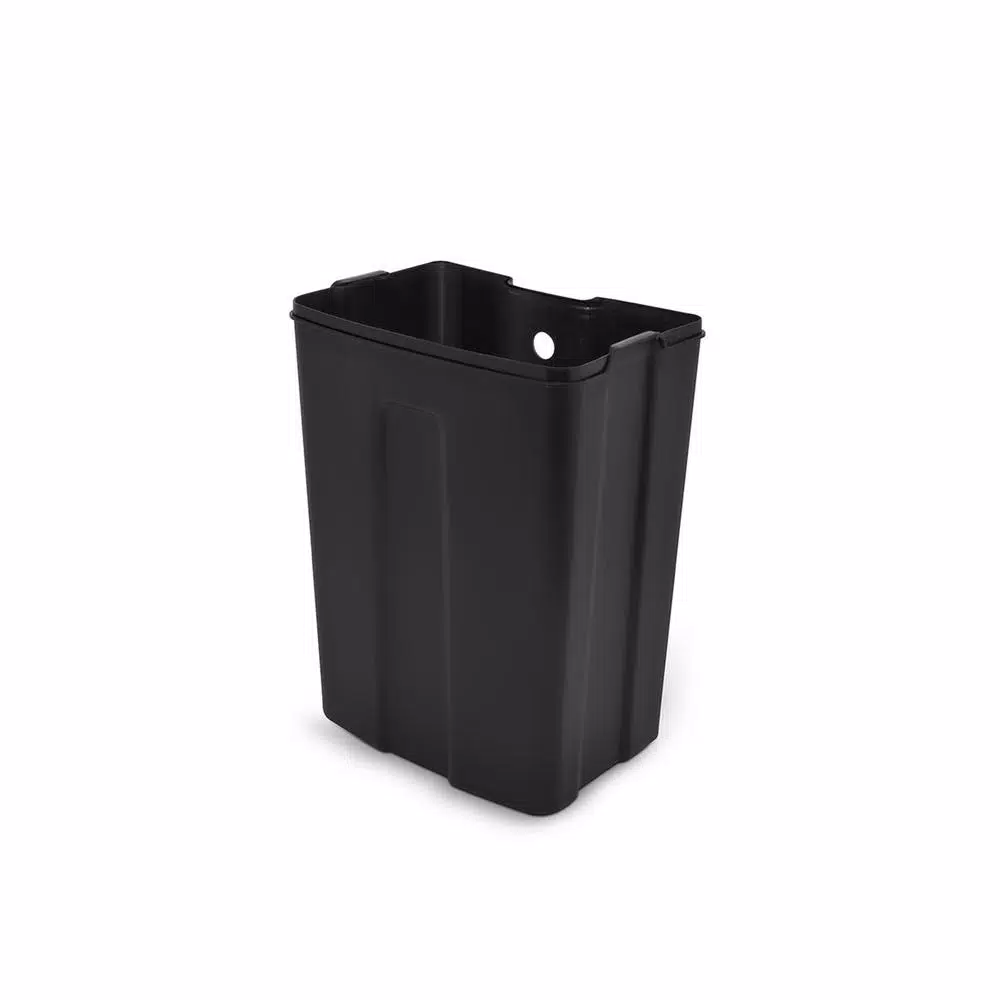 Innovaze 3.2 Gallon Brushed Stainless Steel Rectangular Step-On Trash Can with Fingerprint Resistant Finish