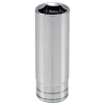 Husky 3/8 in. 6-Point SAE Deep Socket, 1/4 in. Drive thumbnail 1