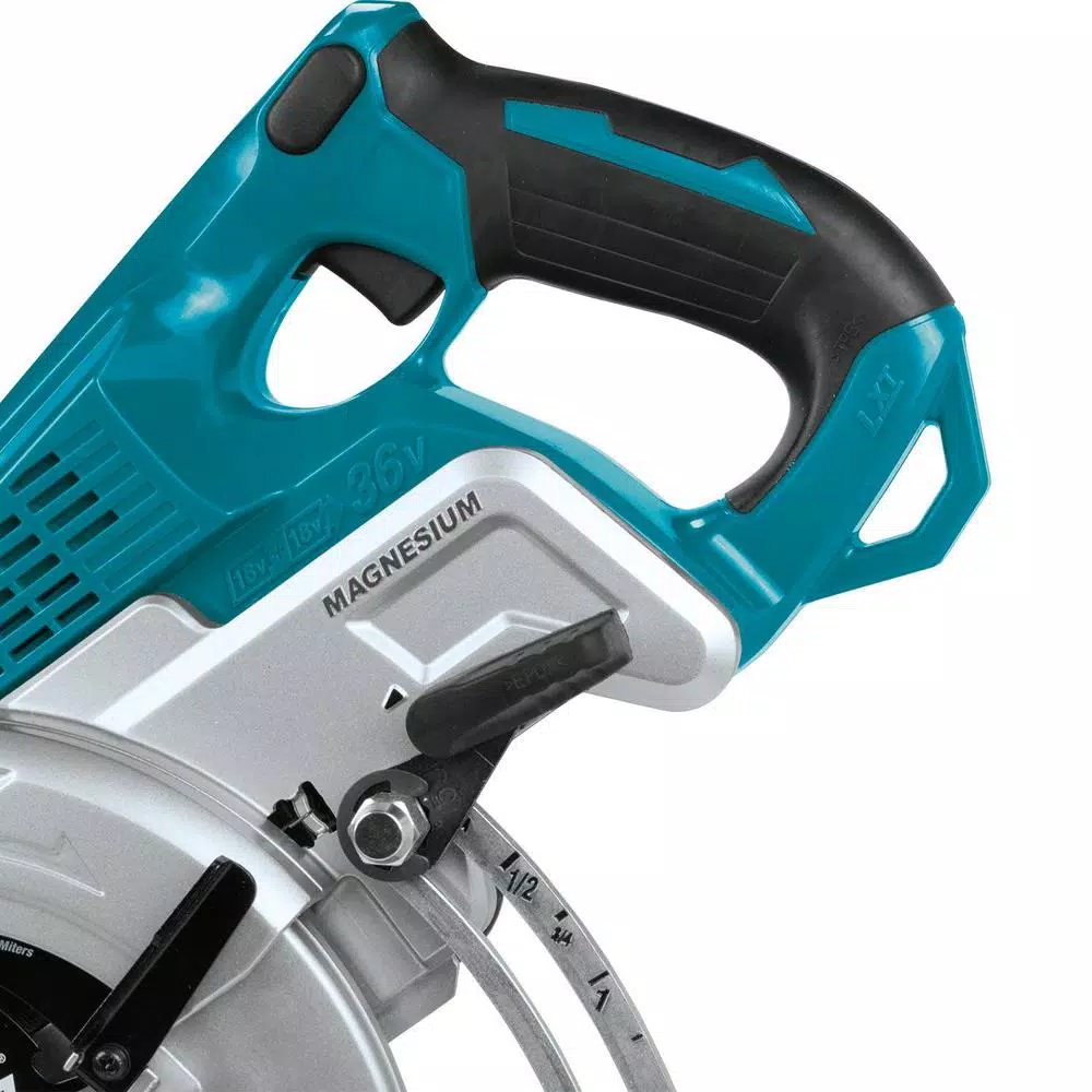 Makita X2 LXT 36V Brushless 7-1/4 in. Rear Handle Circular Saw Kit with 2 5.0Ah Batteries