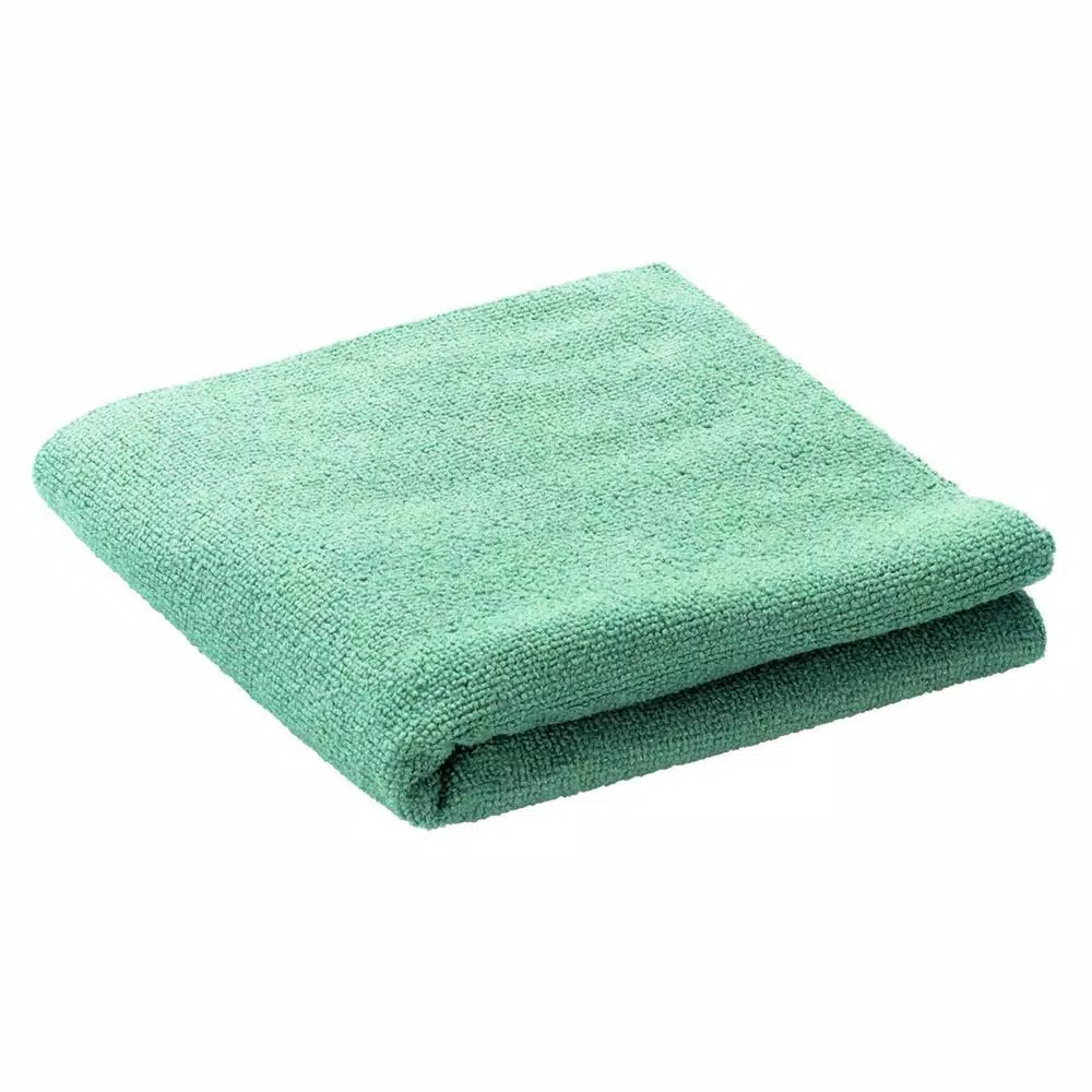Metabo Microfiber Cleaning Cloths, 15 x 15 in., Green (3 Pack)