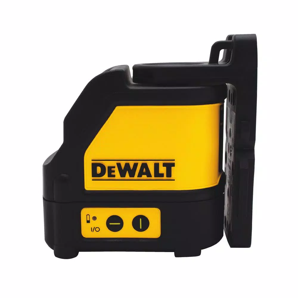 DEWALT Green Self-Leveling Cross Line Laser Level with Case, 75 ft. Range