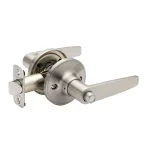 Copper Creek Daley Satin Stainless Steel Privacy Bed and Bath Door Lever, ANSI Grade 3 thumbnail 1