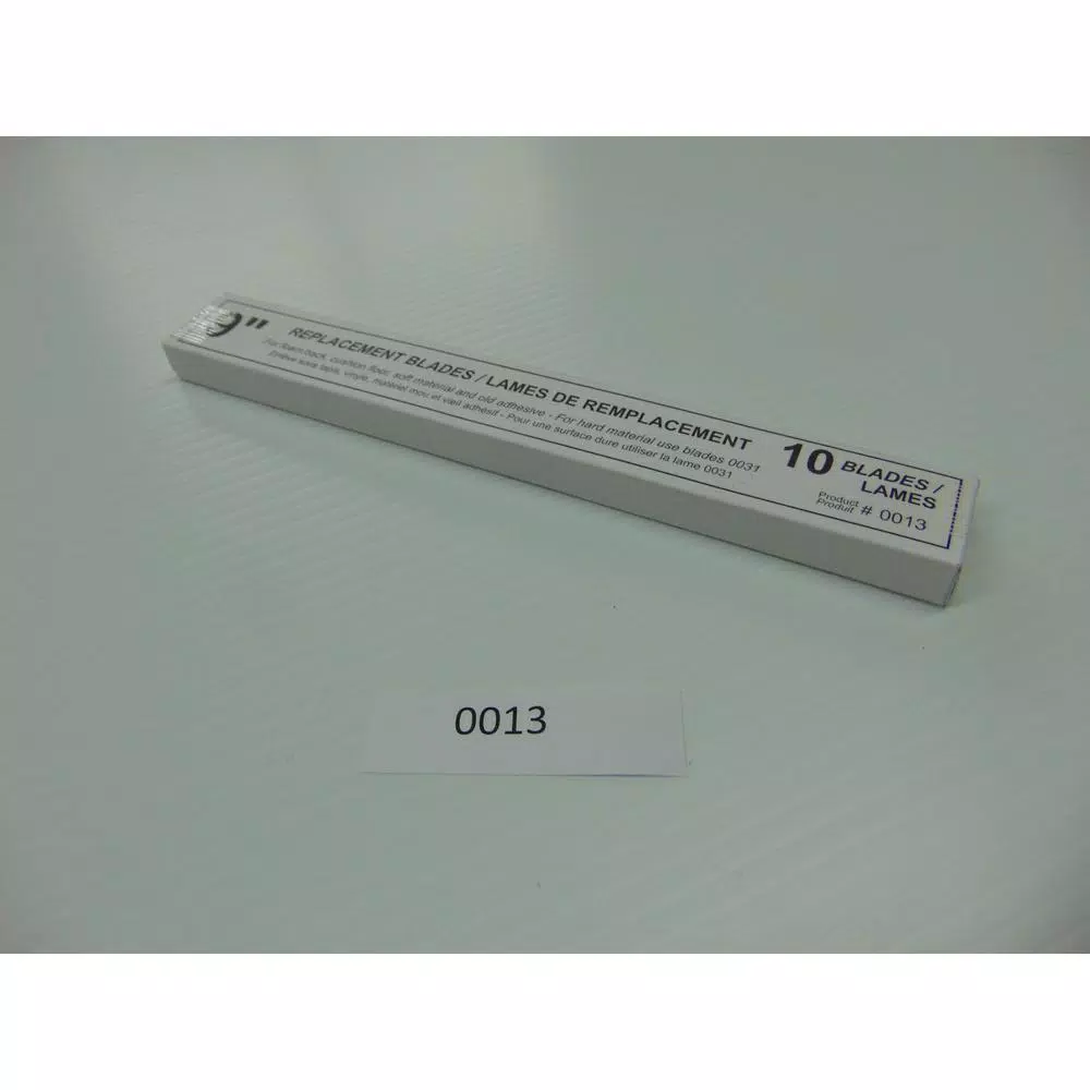 Unbranded 9 in. Steel Blade Replacement Set (Pack of 10)