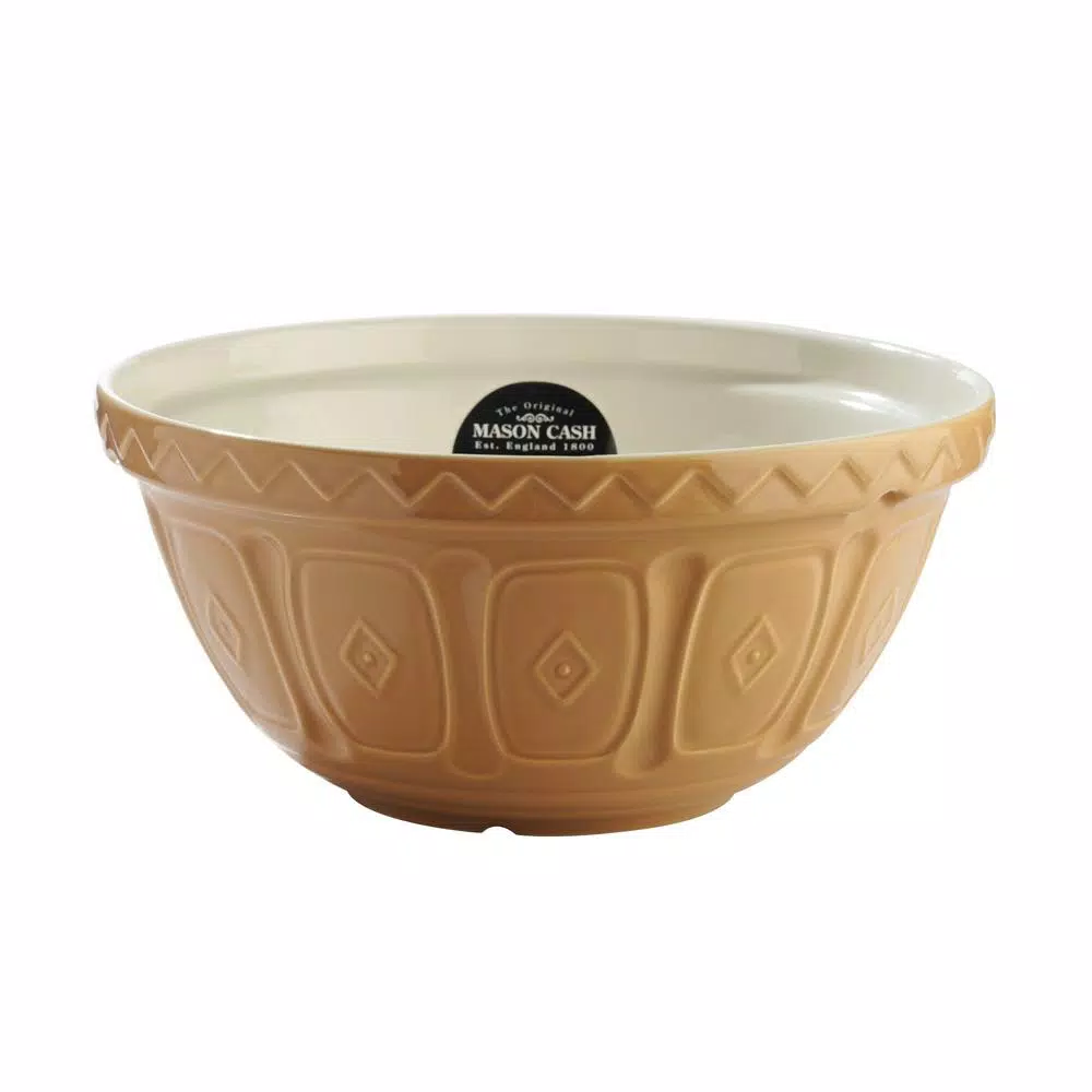 Mason Cash Original Cane S9 12.5 in. Earthenware Mixing Bowl