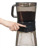 OXO Good Grips 4-Cup Cold Brew Drip Coffee Maker with Stainless Steel Filter, Gray thumbnail 3