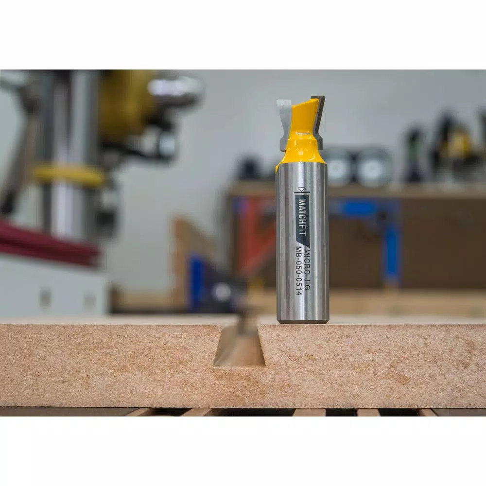 Microjig MATCHFIT Dovetail Clamp Arm for 1/2 in. 14° Dovetail Router Bits