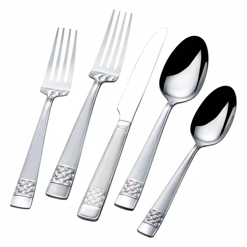 Pfaltzgraff Carlisle 16-Piece 18/0 Stainless Steel Flatware Set, Service for 4