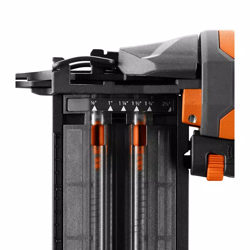 RIDGID 18-Gauge 2-1/8 in. Brad Nailer with CLEAN DRIVE Technology and Tool Bag