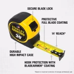 STANLEY FATMAX 30 ft. x 1-1/4 in. Tape Measure with 14 ft. Standout thumbnail 2