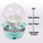 Nostalgia Premium Nostalgia 7-Egg Aqua Egg Cooker - Multi-Function Steamer & Poacher thumbnail 5