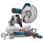 Bosch 12 in. 15 Amp Dual-Bevel Sliding Glide Miter Saw with 60 Tooth Blade and Portable Folding Stand thumbnail 3
