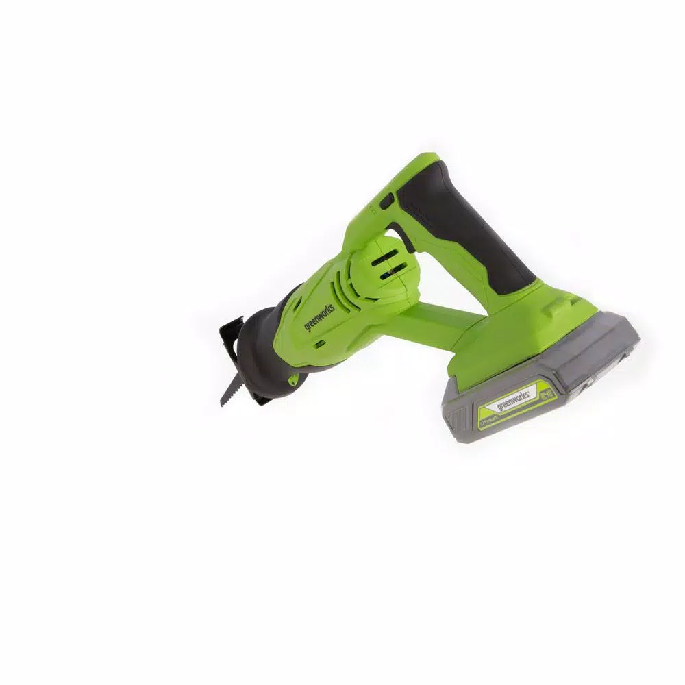 Greenworks 24V Brushless Cordless Reciprocating Saw, Tool Only