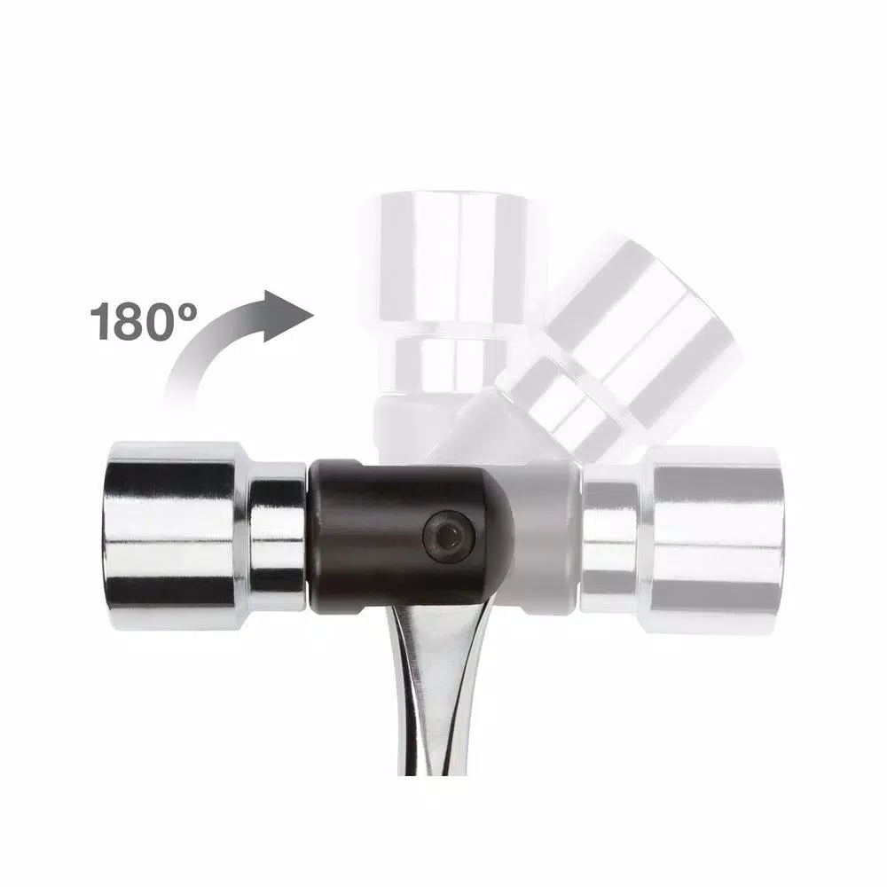 TEKTON 1/2 in. Drive 24 in. Breaker Bar with 180° Flex Head