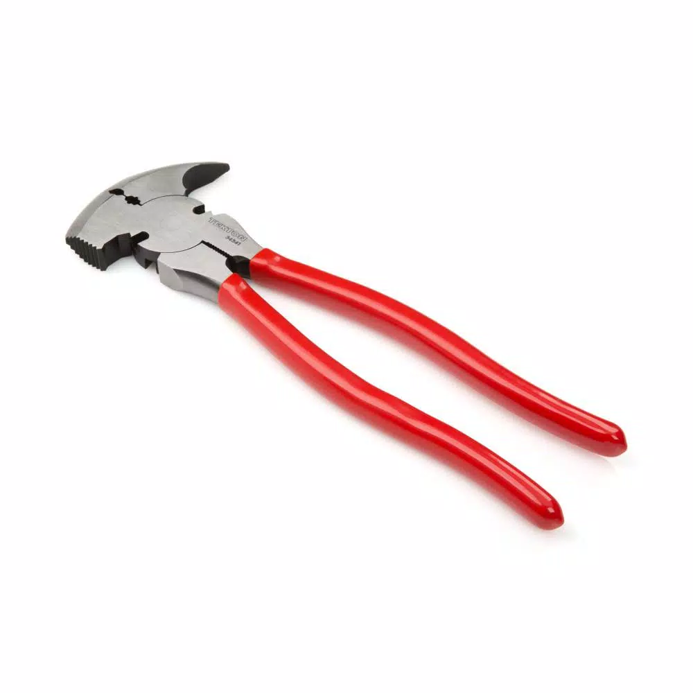 TEKTON 10-1/2 in. Fencing Pliers, 7-in-1 Multi-Purpose Wire Fence Tool