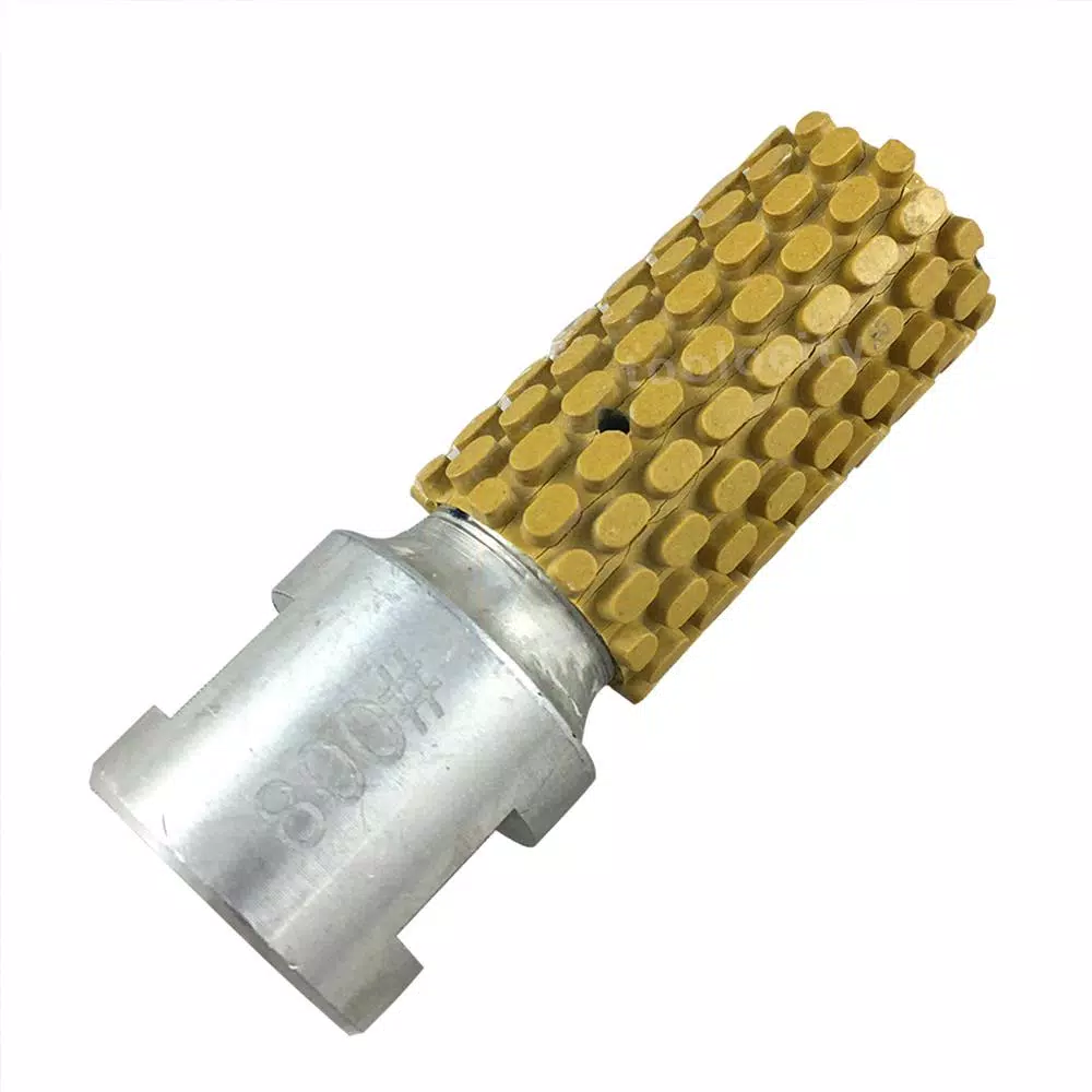 Toolocity 1 in. Wet Diamond Polishing Drum Wheel, 800 Grit, 5/8-11 Thread