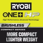 RYOBI ONE+ HP 18V Brushless Cordless Compact Cut-Off Tool (Tool Only) thumbnail 2