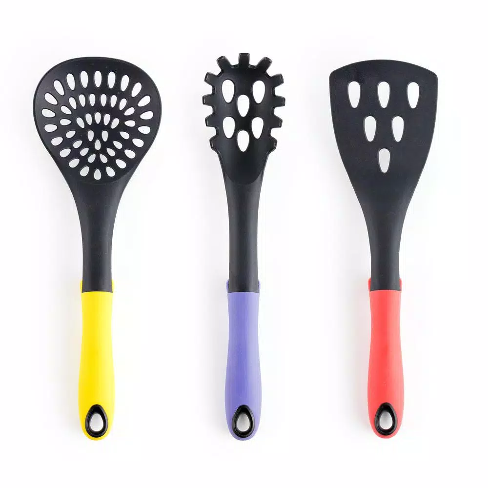 MegaChef 7-Piece Nylon Kitchen Utensil Set, Scratch-Resistant Cooking Tools
